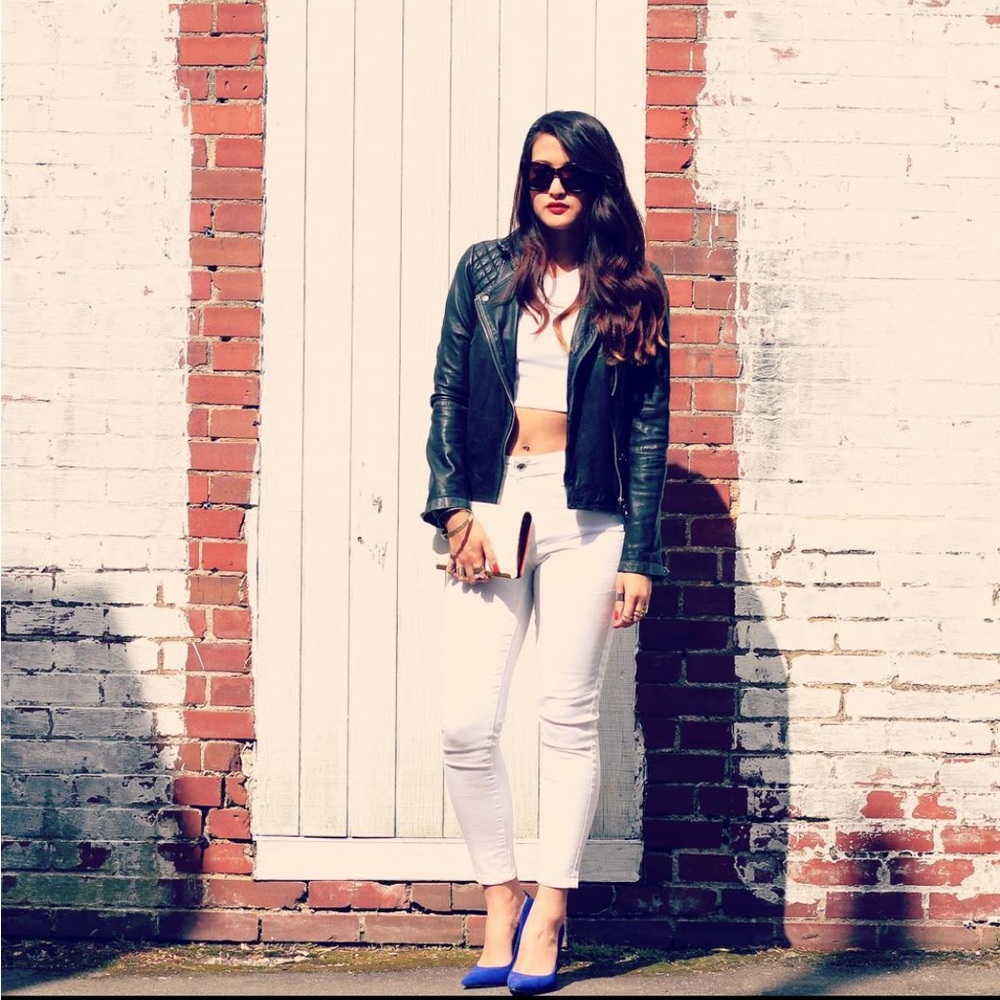 ALL SAINTS Leather Moto Jacket 🖤